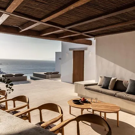 The Skyvilla Mykonos - A Landmark With Breathtaking Views Of The Psarou Bay Villa