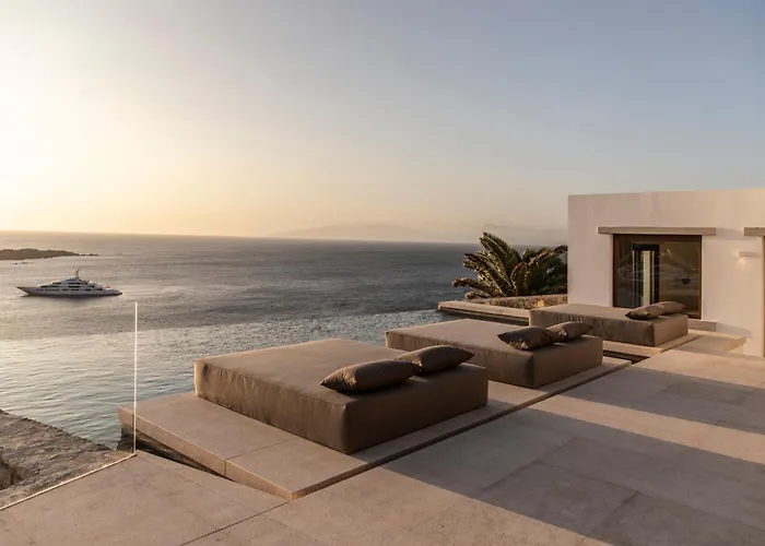 Willa The Skyvilla Mykonos - A Landmark With Breathtaking Views Of The Psarou Bay Platys Gialos (Mykonos)