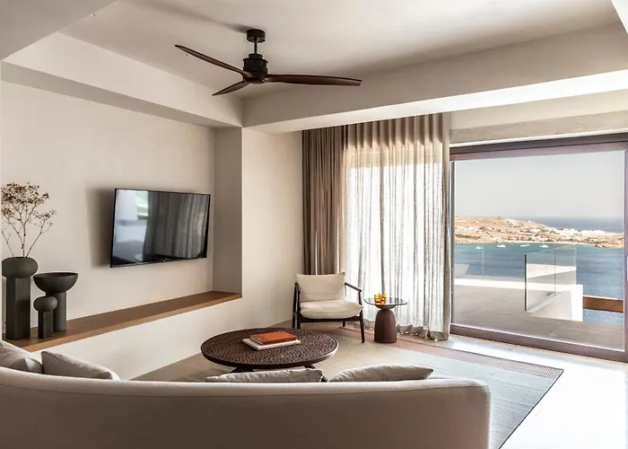Willa The Skyvilla Mykonos - A Landmark With Breathtaking Views Of The Psarou Bay